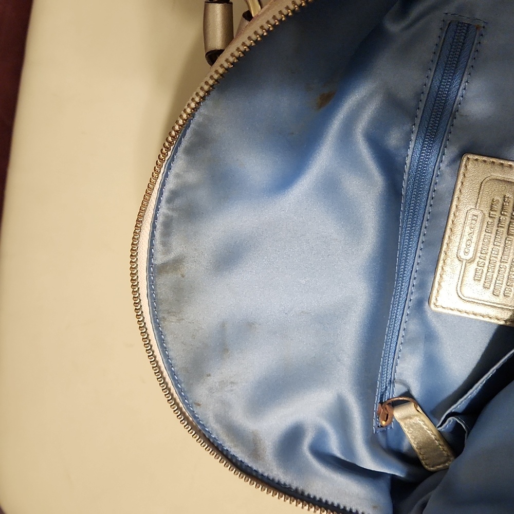 Coach plaid purse ๐ - Picture 6 of 11